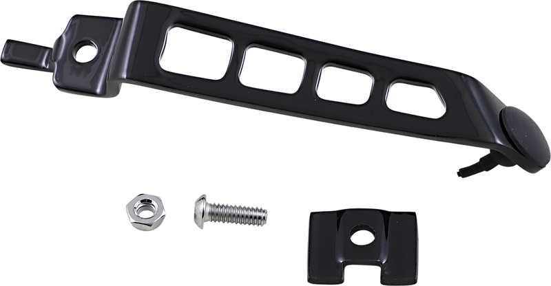 DRAG SPECIALTIES Extension Kickstand - Black - FXD '93-'05 - 32-0468GB