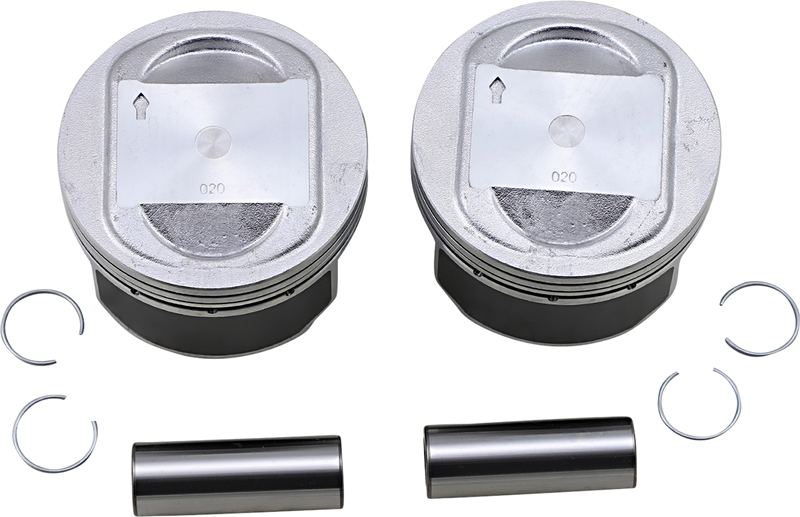 DRAG SPECIALTIES Pistons - Harley-Davidson 1999-2006 - Big Bore 22661-99A-020 - PartsOutlet.com.au