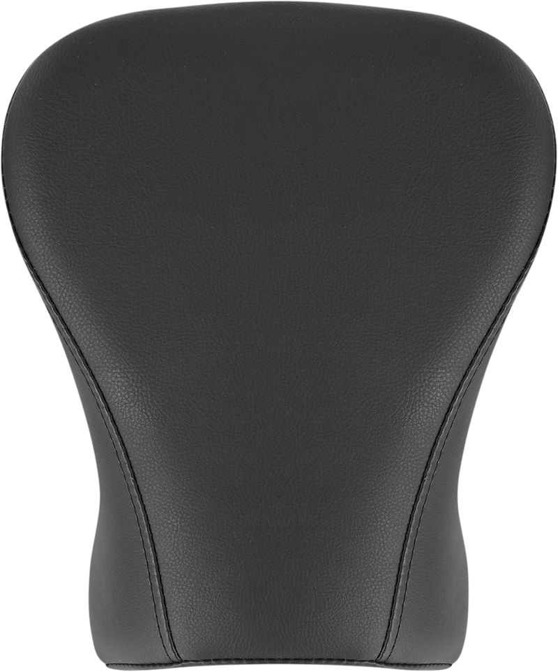 SADDLEMEN Renegade™ Solo Touring Pillion Pad - Smooth - Softail 2018-2024 - Black 818-29-012 - PartsOutlet.com.au