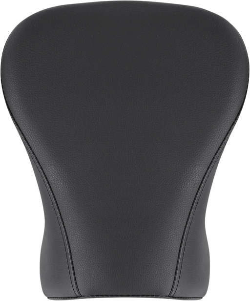 SADDLEMEN Renegade™ Solo Touring Pillion Pad - Smooth - Softail 2018-2024 - Black 818-29-012 - PartsOutlet.com.au