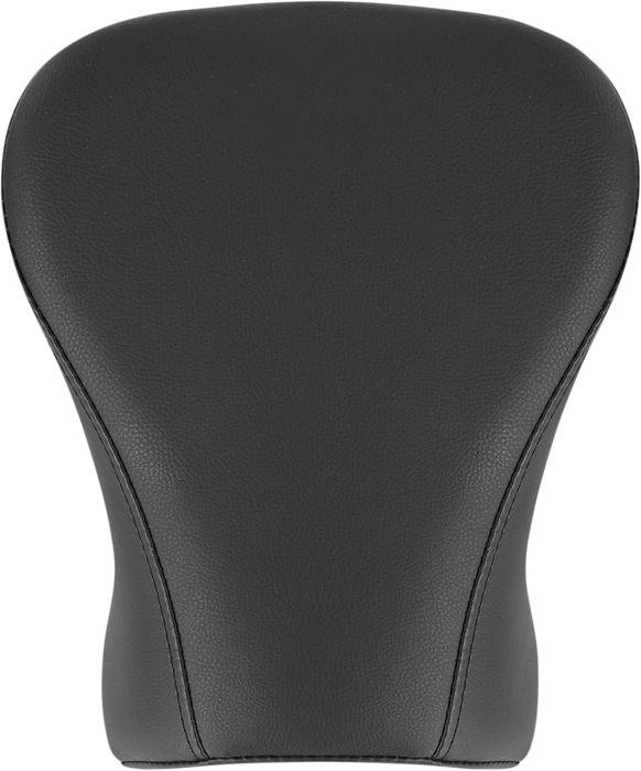 SADDLEMEN Renegade™ Solo Touring Pillion Pad - Smooth - Softail 2018-2024 - Black 818-29-012 - PartsOutlet.com.au