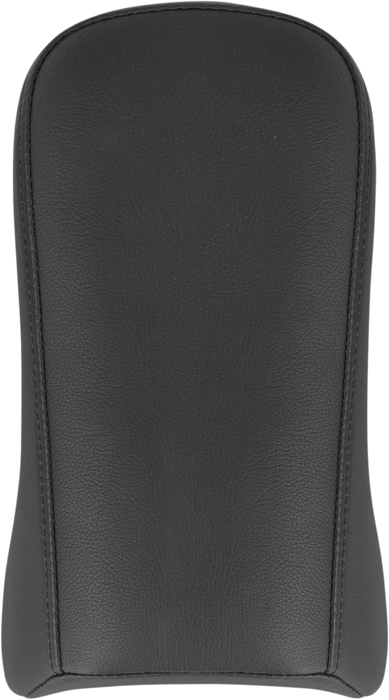 SADDLEMEN Renegade™ Solo Sport Pillion Pad - Smooth - Softail 2018-2024 - Black 818-29-022 - PartsOutlet.com.au