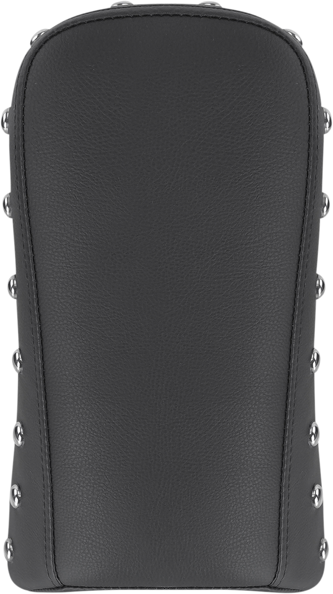 SADDLEMEN Renegade™ Solo Sport Pillion Pad - Studded - Softail 2018-2024 - Black 818-29-021 - PartsOutlet.com.au