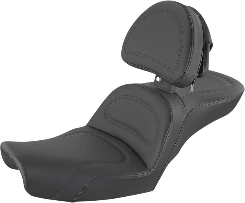 SADDLEMEN Explorer Seat - Backrest - Dyna '96-'03 - 896-04-030 - PartsOutlet.com.au