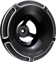 ARLEN NESS BEVELED® VELOCITY AIR CLEANER COVER, BLACK - 601-002 - PartsOutlet.com.au