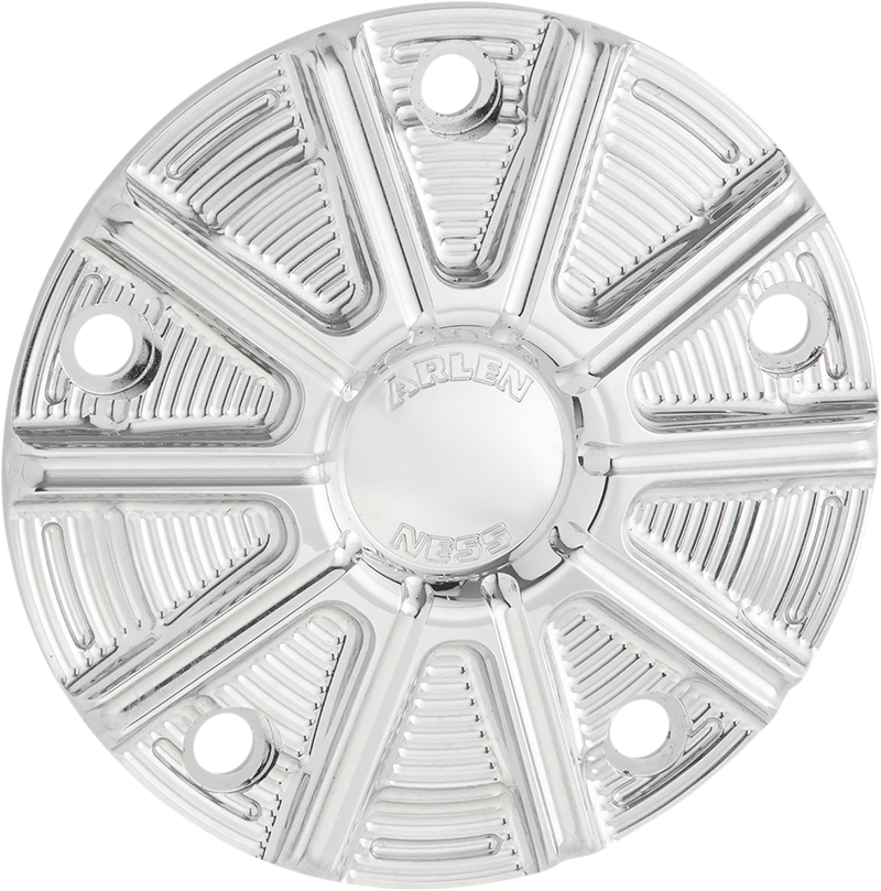 ARLEN NESS 10-GAUGE® POINT COVER, CHROME - 99-17 TWIN CAM 5 HOLE - 700-025 - PartsOutlet.com.au