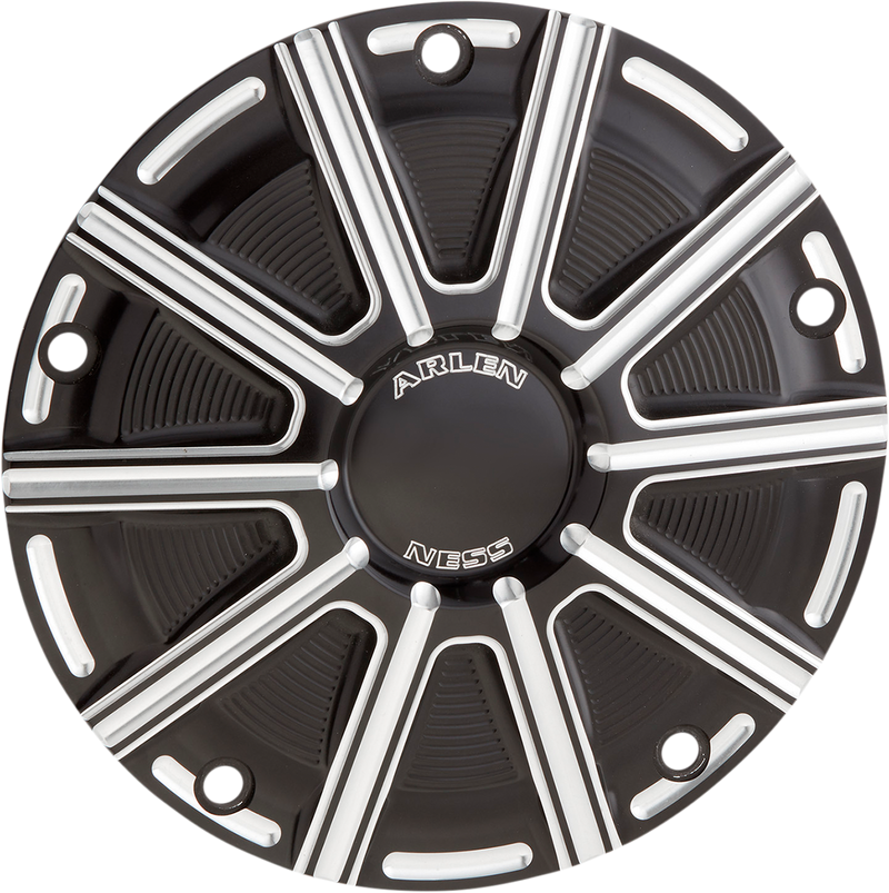 ARLEN NESS 10-GAUGE® DERBY COVER, BLACK - 99-17 TWIN CAM / 2018 M8 SOFTAILS ONLY - 700-018 - PartsOutlet.com.au