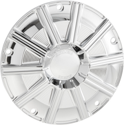 ARLEN NESS 10-GAUGE® DERBY COVER, CHROME - 16-up FLT TOURING / BAGGER - 700-001 - PartsOutlet.com.au
