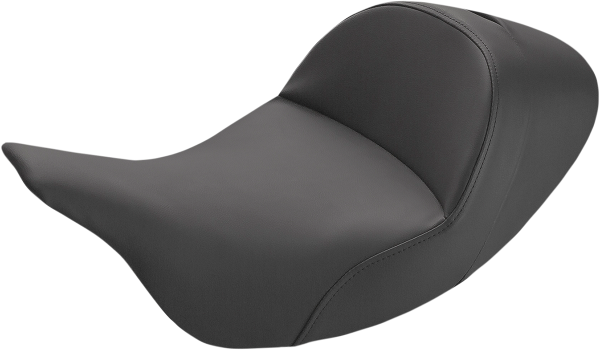 SADDLEMEN Low Solo Seat - FL '08-'23 HD Touring - Street/ Road/ Electra - 808-07B-0040L - PartsOutlet.com.au