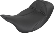 SADDLEMEN Dominator Solo Seat- FL '08-'23 HD Touring - Street/ Road/ Electra - 808-07B-0042L - PartsOutlet.com.au