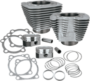 S&S CYCLE 883 to 1200cc Conversion Kit for 1986-2019 HD® Sportster® Models - Silver Finish 910-0688 - PartsOutlet.com.au