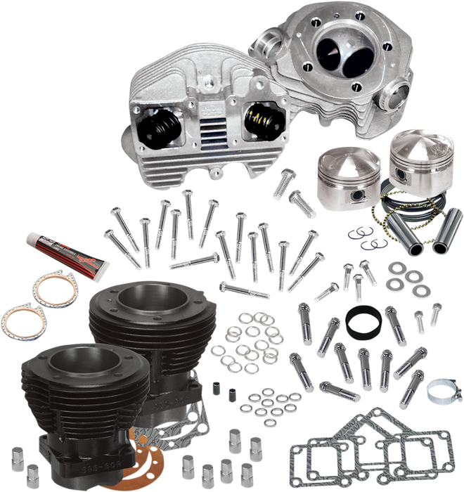 S&S CYCLE Complete 80" Top End Replacement Kit For 1979-'84 Big Twins With Band Style Heads - 90-0098