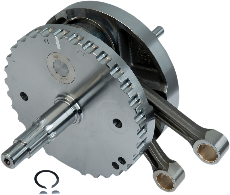S&S CYCLE 4-5/8" Stroke Flywheel Assembly For S&S® V124 Engines For '84-'00 HD® Big Twins - 320-0477