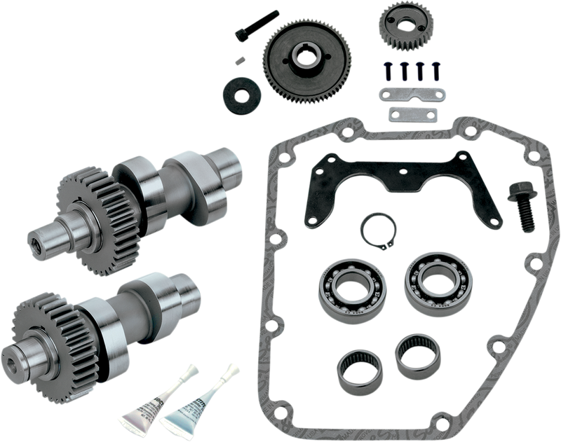 S&S CYCLE Gear Drive Camshaft Kit for 1999-'06 Big Twins except '06 HD® Dyna® - Complete Kit 330-0107 - PartsOutlet.com.au
