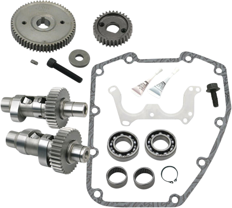 S&S CYCLE Gear Drive Easy Start® Camshaft Kit for '06 HD® Dyna® and 2007-'16 Big Twins - Complete Kits 330-0303 - PartsOutlet.com.au