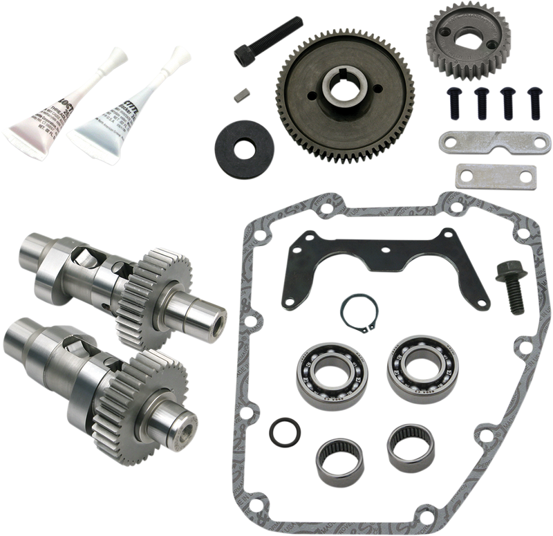 S&S CYCLE Easy Start® Gear Drive Camshaft Kit for 1999-'06 HD® Big Twins except '06 HD® Dyna® - Complete Kit 330-0466 - PartsOutlet.com.au