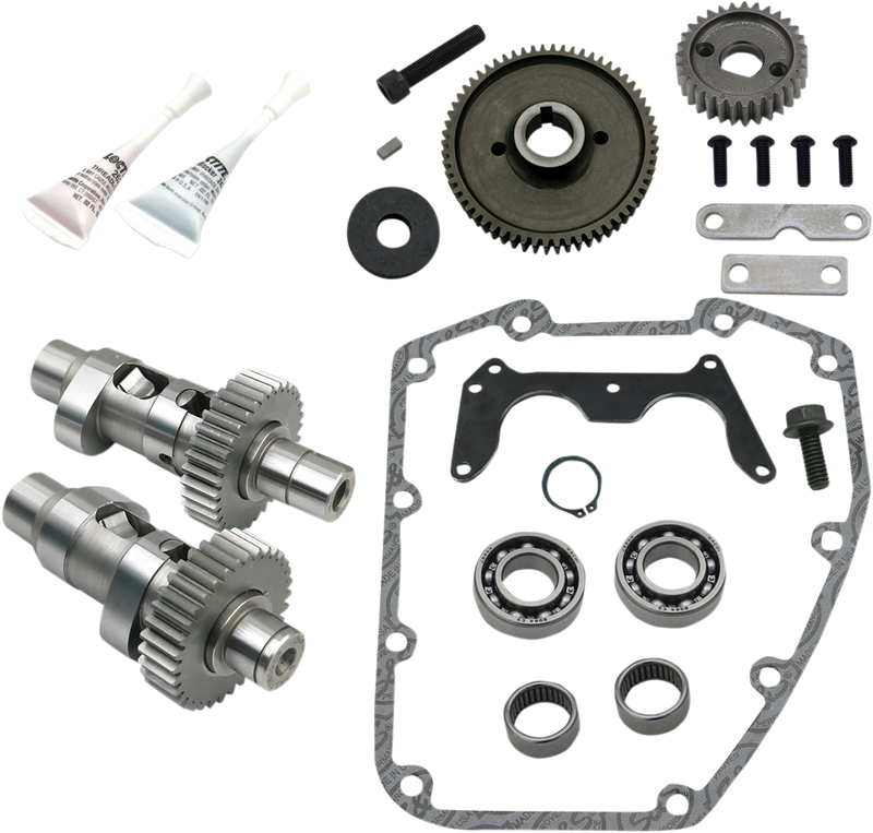 S&S CYCLE Easy Start® Gear Drive Camshaft Kit for 1999-'06 HD® Big Twins except '06 HD® Dyna® - Complete Kit 330-0438 - PartsOutlet.com.au