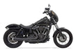 BASSANI XHAUST Road Rage Exhaust - Black - Short - '06-'17 Dyna FXD - 13122J - PartsOutlet.com.au