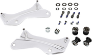 DRAG SPECIALTIES Backrest Docking Kit - '14-23 FLH -Chrome C77-0104C - PartsOutlet.com.au