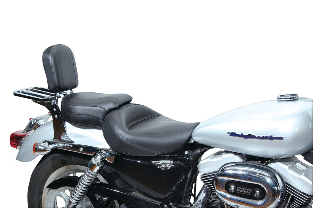 MUSTANG Vintage Seat - Wide - Harley-Davidson Sportster XLC 2004-2021  4.5Gal Tank - 76143