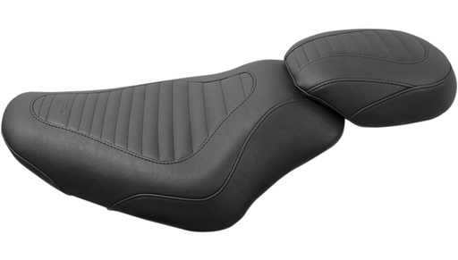 MUSTANG Tripper Solo Seat - Tuck and Roll - Harley-Davidson Sporster 2004-2021 - XL with 4.5 Gallon Tanks 76955 - PartsOutlet.com.au