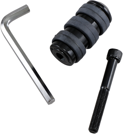 DRAG SPECIALTIES Soft-Ride Shift Peg - Small - Black 361032 - PartsOutlet.com.au