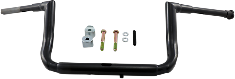 LA CHOPPERS Handlebar - Grande Twin Peaks - 10" - Black - FLH '99-'13 - LA-7364-10B