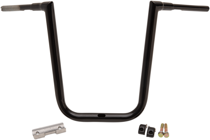 LA CHOPPERS Handlebar - Grande Twin Peaks - 19" - Black - FLTR '15-'22 - LA-7313-69B