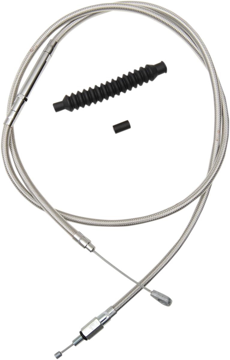 LA CHOPPERS CLUTCH CABLE STAINLESS FOR MINI APE BARS HD - LA-8010C08 - PartsOutlet.com.au