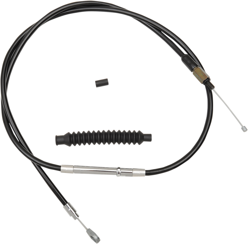 LA CHOPPERS CLUTCH CABLE BLACK FOR 18-20" APE BARS HD - Touring/Trike '08-'16 - LA-8010C19B