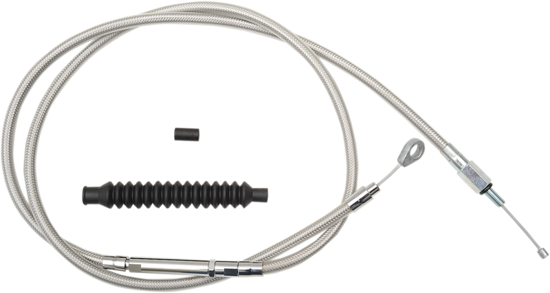 LA CHOPPERS CLUTCH CABLE STAINLESS BRAIDED FOR 12"-14" APE HANGERS - Softail '07-'15 - LA-8110C13