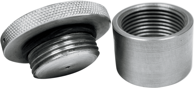 LA CHOPPERS Gas Cap with Weld-on Bung - Steel LA-7450-00 - PartsOutlet.com.au