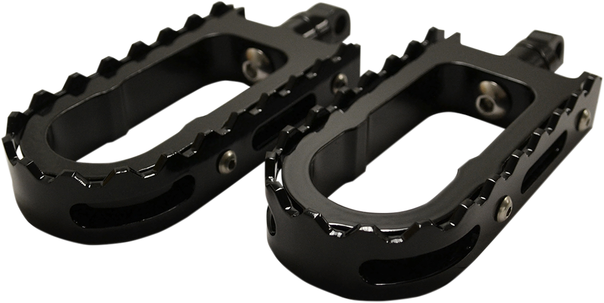 LA CHOPPERS BMX Footpegs - Black LA-7205-01B - PartsOutlet.com.au