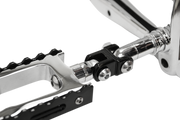 LA CHOPPERS ADAPTERS FOR MALE MOUNT FOOTPEGS BLACK UNIVERSAL - LA-7202-01B - PartsOutlet.com.au
