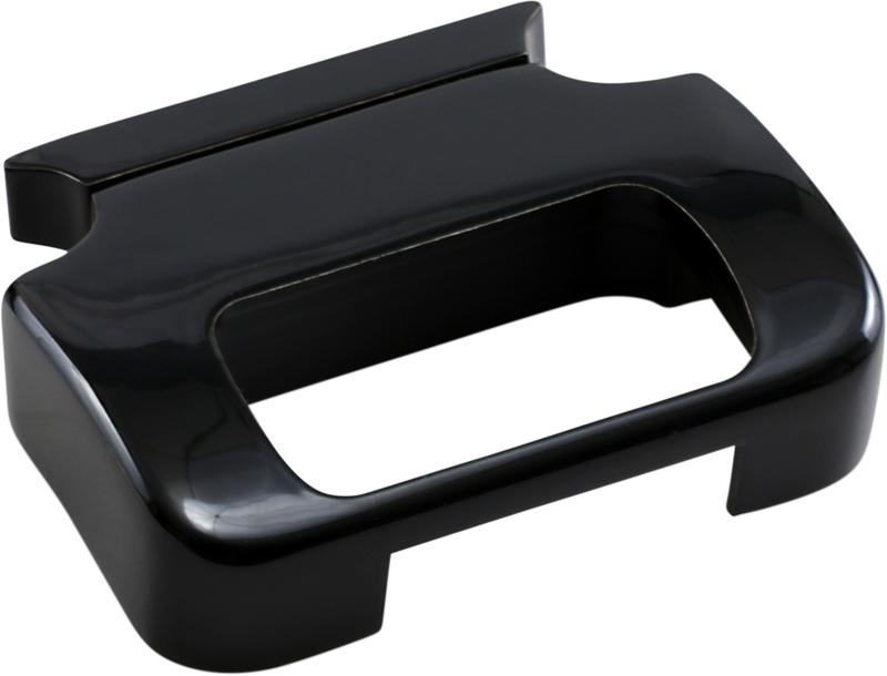 LA CHOPPERS T-Bar Gauge Mount - Gloss Black - For 1.00" Diameter Bars - Softail '18-'22 - LA-7391-00B