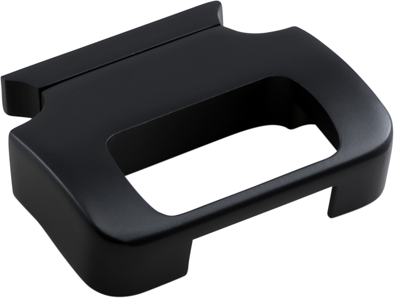 LA CHOPPERS T-Bar Gauge Mount - Flat Black - For 1.00" Diameter Bars - Softail '18-'22 - LA-7391-00M