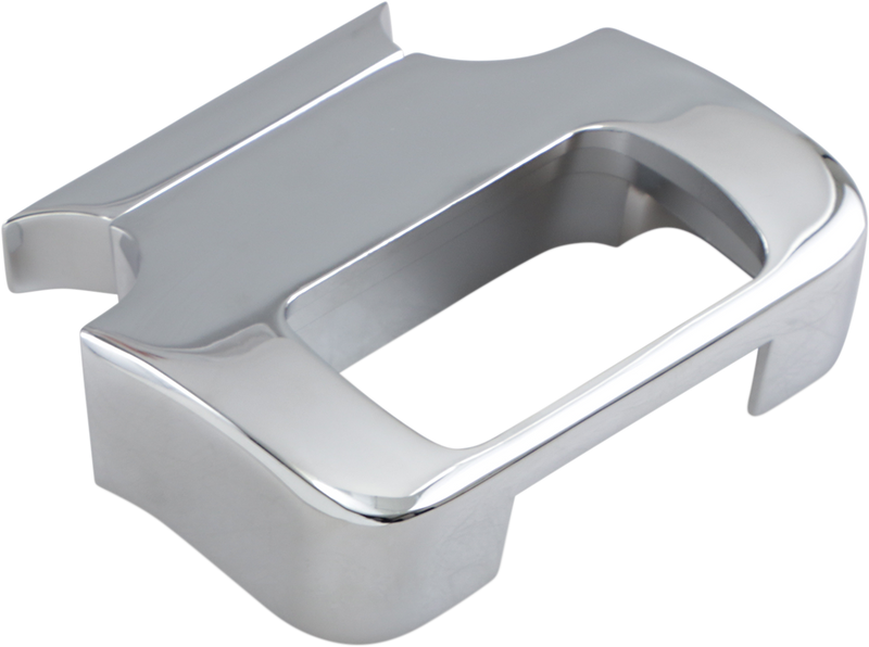 LA CHOPPERS T-Bar Gauge Mount - Chrome - For 1.25" Diameter Bars - Softail '18-'22 - LA-7391-01