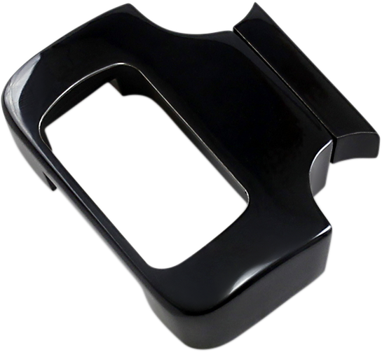 LA CHOPPERS T-Bar Gauge Mount - Gloss Black - For 1.50" Diameter Bars - Softail '18-'22 - LA-7391-02B