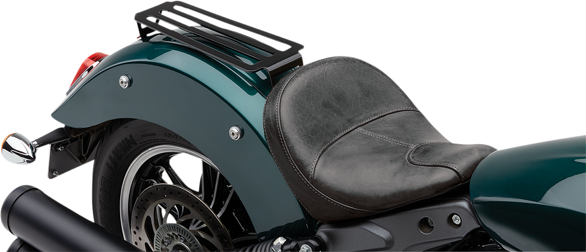 COBRA Solo Luggage Rack - Black - Indian Scout 2015-2020 - 502-2410B - PartsOutlet.com.au