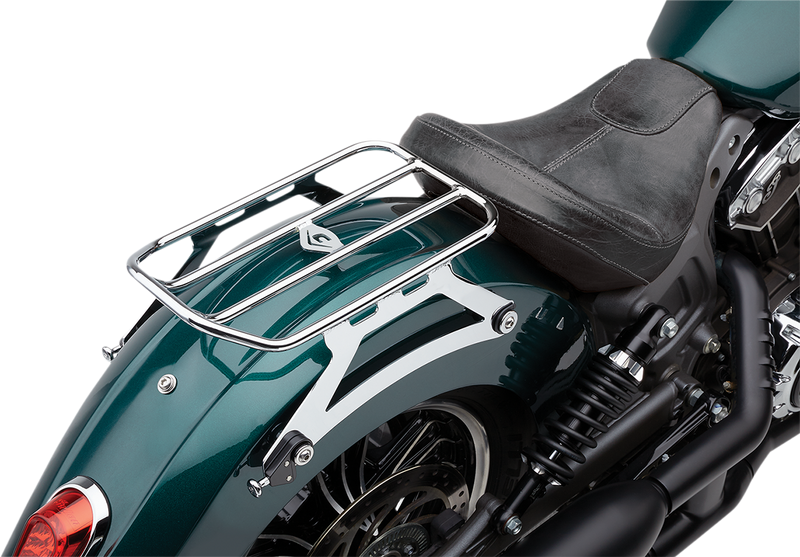 COBRA Detachable Luggage Rack - Chrome - Indian '15-'22 Scout 502-2510 - PartsOutlet.com.au