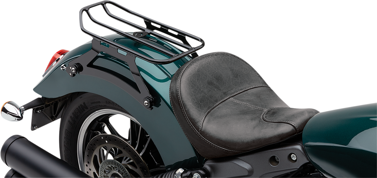 COBRA Detachable Luggage Rack - Black - Indian '15-'20 Scout 502-2510B - PartsOutlet.com.au