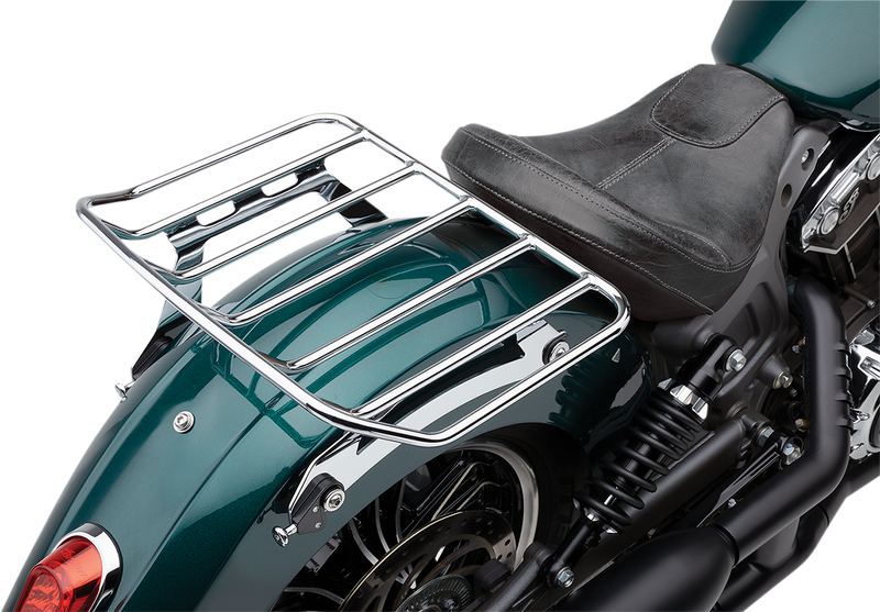 COBRA Detachable Solo Rack - Chrome - Indian '15-'20 Scout 502-2610 - PartsOutlet.com.au