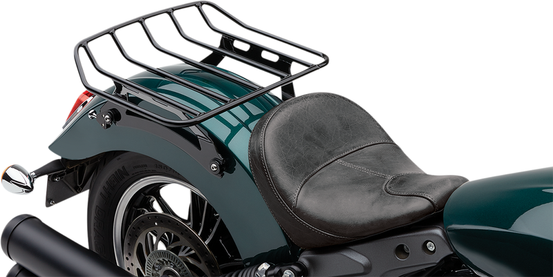 COBRA Detachable Solo Rack - Black - Indian '15-'20 Scout 502-2610B - PartsOutlet.com.au