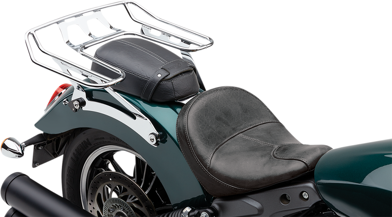 COBRA Detachable Wrap Around Rack - Chrome - Indian Scout 2015-2020 - 502-2612 - PartsOutlet.com.au