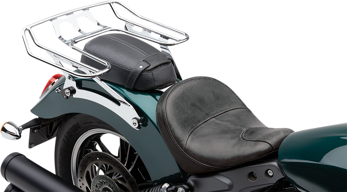 COBRA Detachable Wrap Around Rack - Chrome - Indian Scout 2015-2020 - 502-2612 - PartsOutlet.com.au