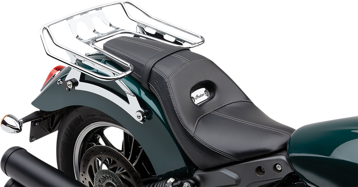 COBRA Detachable Wrap Around Rack - Chrome - Indian Scout 2015-2020 - 502-2611 - PartsOutlet.com.au