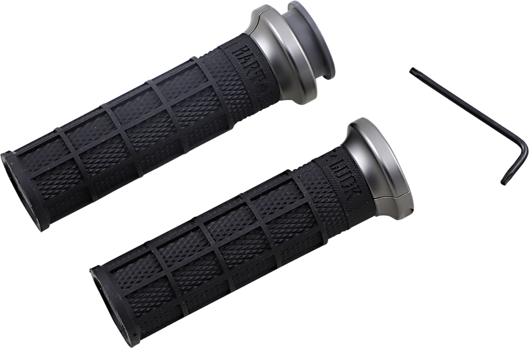 ODI Grips - Indian - Black/Graphite - Indian 2018-2022 - V31ITW-BH-H