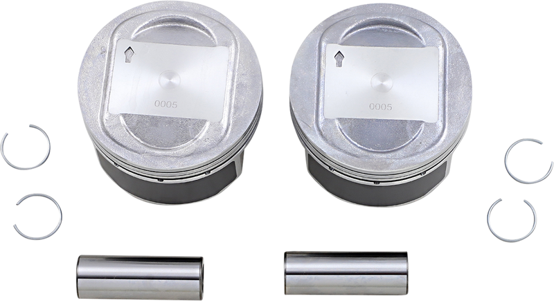 DRAG SPECIALTIES Pistons - Harley-Davidson 1999-2006 - Big Bore 22661-99A-005 - PartsOutlet.com.au