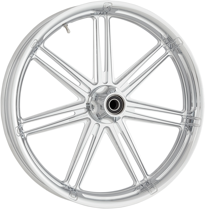 ARLEN NESS Wheel - 7-Valve - Dual Disc - Front - Chrome - 21"x3.50" - With ABS - FL '08-'24 - 10302-204-6008