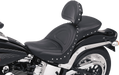 SADDLEMEN Explorer Special Seat W/ Backrest - Softail '00-'06 - 8102J - PartsOutlet.com.au